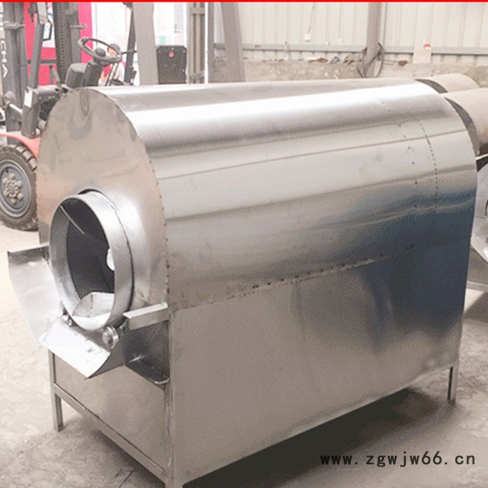 不锈钢多功能坚果炒货机 电加热滚筒炒锅 花生炒货机图6