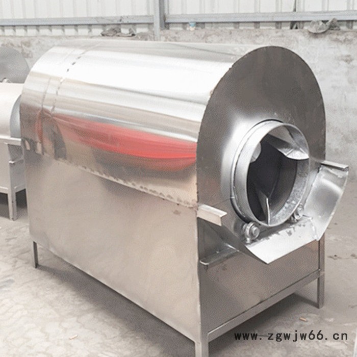 不锈钢多功能坚果炒货机 电加热滚筒炒锅 花生炒货机图2