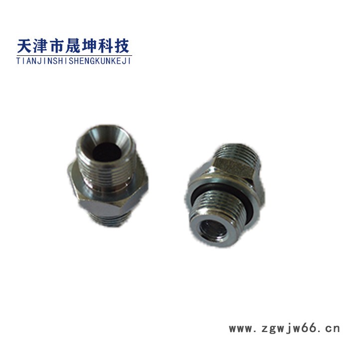 晟坤 外丝液压直通接头，产品名称，规格，材质，价格，可以定做图3
