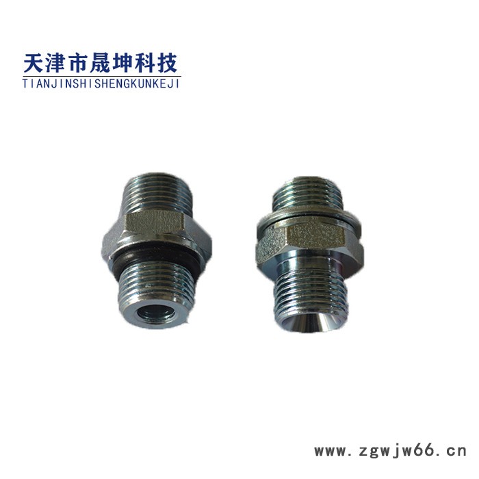 晟坤 外丝液压直通接头，产品名称，规格，材质，价格，可以定做图2