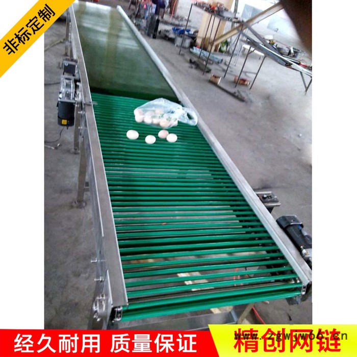 精创鸭蛋鹅蛋分拣流水线皮带式输送机非标定制鸡蛋滚筒分拣机图3
