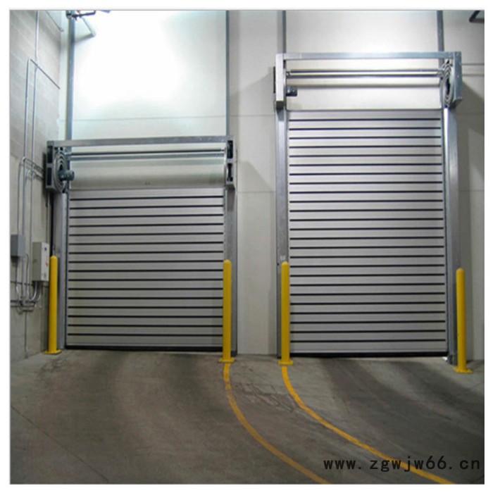 兴德门业 硬质快速卷帘门 XDM-1120 涡轮快速门厂家 铝合金硬质滚筒快卷门图2