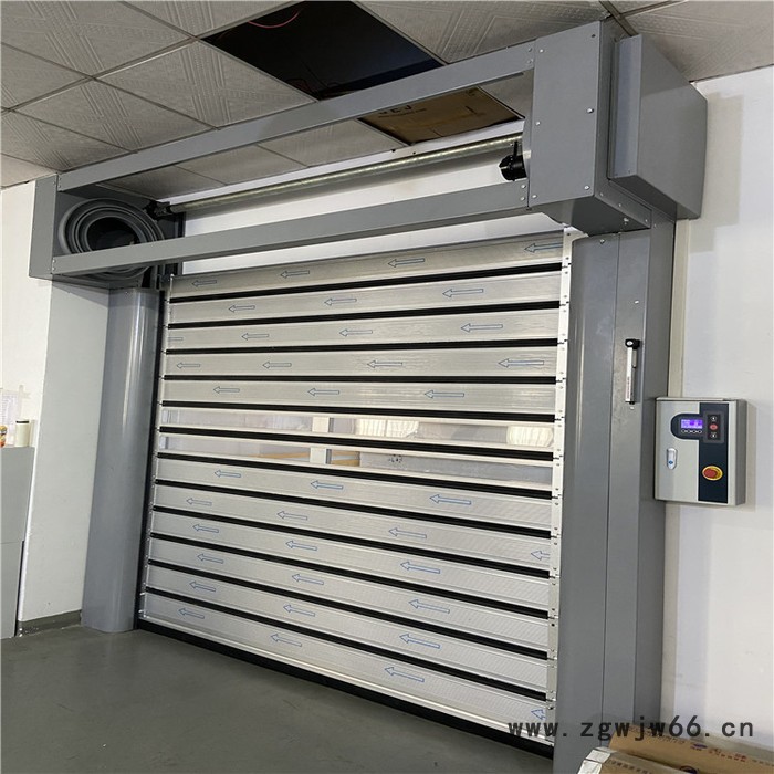 兴德门业 硬质快速卷帘门 XDM-1120 涡轮快速门厂家 铝合金硬质滚筒快卷门图4