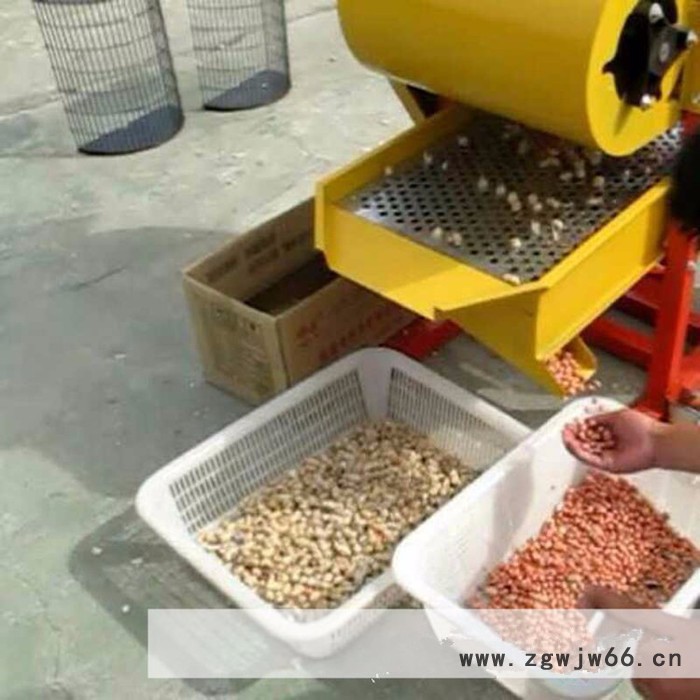 花生去皮机价格 45型 双滚筒 花生剥壳机**图4