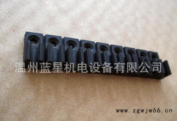 多管卡座/气管夹/塑料管夹/铜管夹TM-04-09G(排9根图2