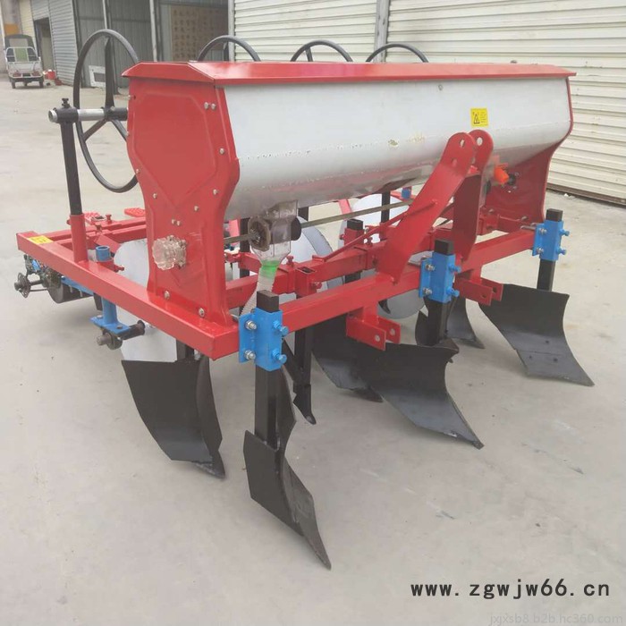 多功能手推式播种机 **滚筒精播机 大豆玉米点播机