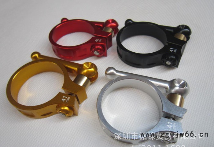 折叠自行车坐管夹 41MM 自行车单车管夹 适合33.9坐管