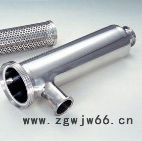 广涛GL001 厂家供应卫生级直通过滤器 制药机械过滤器 管道过滤器 直通过滤器图2