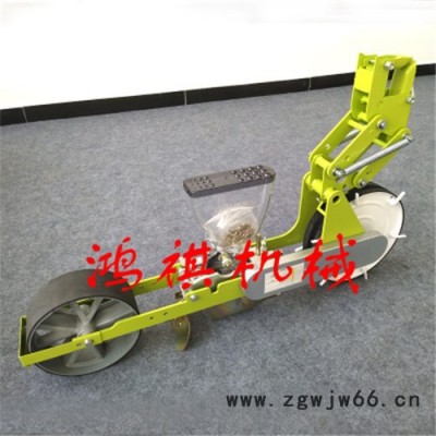和县多行播种机 高粱谷子播种机型号全 双滚筒式多行蔬菜播种机K