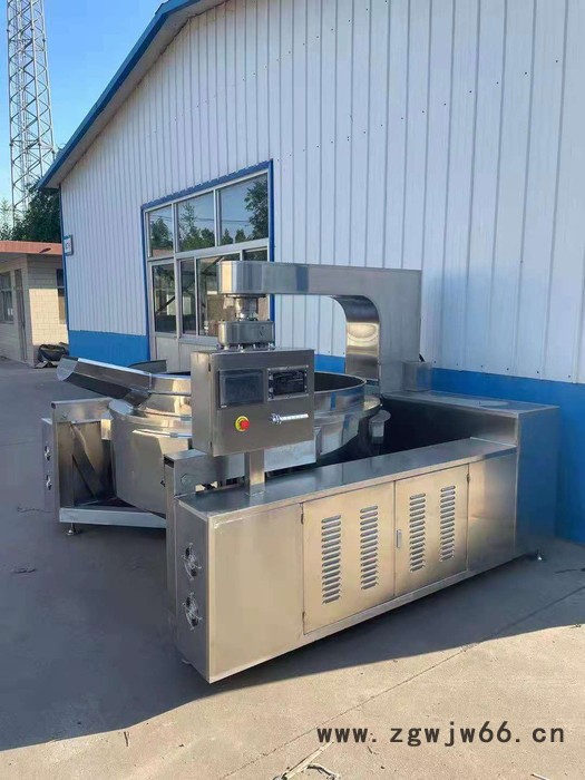 星科 炒料机陕西炒面机 炒面加工机械 全自动行星搅拌炒锅 自动滚筒炒面机图3