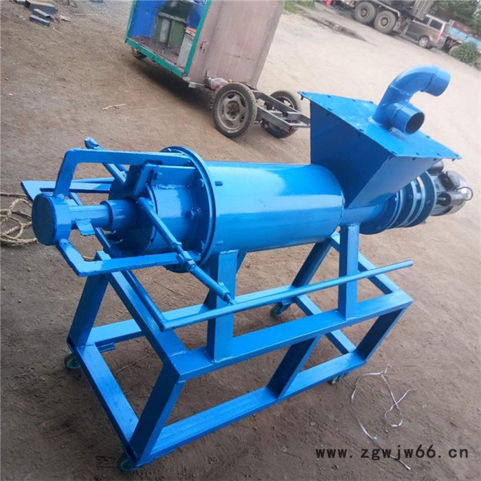 河南地区肉鸡肉鸭猪粪脱水机 滚筒微滤干湿分离机 动物禽畜粪便干湿处理机价格图3