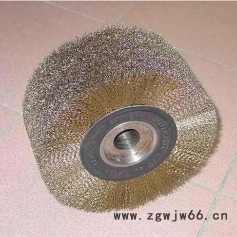 多种刷不锈钢丝刷辊 镀铜钢丝滚刷 拉丝除锈钢丝滚筒刷图2