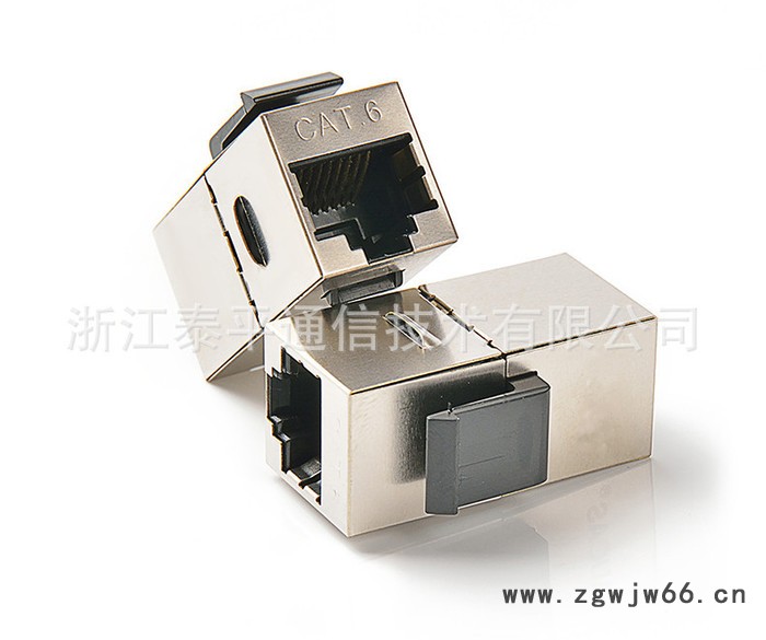 六类RJ45屏蔽免工具模块,Cat6直通式屏蔽网络模块,STP信息模块图2