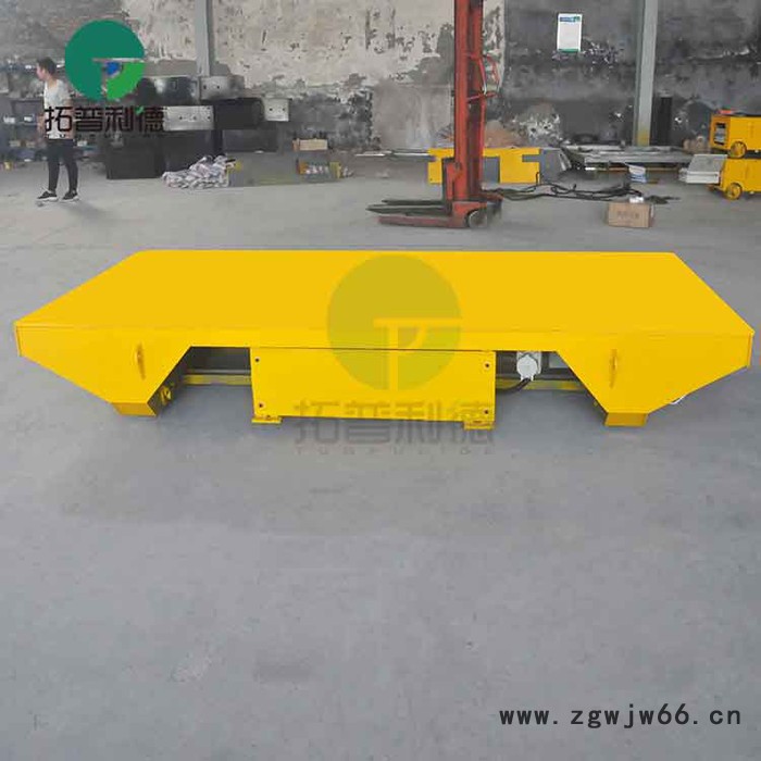 新利德KPX涂装设备转运电动平板车滚筒卷缆轨道平板运输车图3