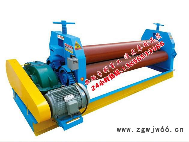 W11-12X2500三辊对称卷板机 机械自动卷板机 中厚板滚筒机图3