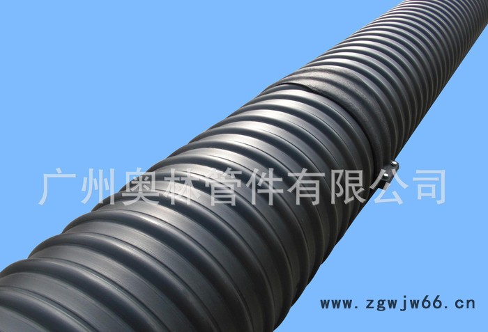 奥林 钢带增强PE螺旋波纹管卡箍 波纹管抱箍卡箍配件 管道配件管夹图2