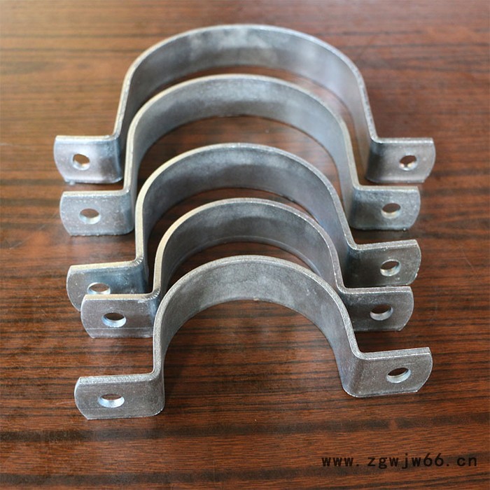 【泽辰金属制品】悬吊管夹，欧姆管夹，u型抱箍，工厂生产，定制加工图2