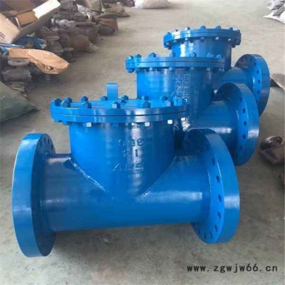 供应304不锈钢直通篮式过滤器，直通篮式过滤器生产厂家 沧州亿金管道