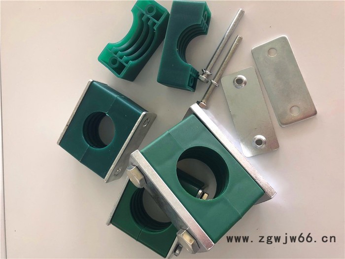 飞森管夹带盖板船用管卡电线管夹聚丙稀塑料管件液压管夹TLPG3-6-42MM图5