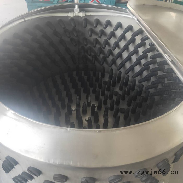 利顺 LS-NTTM新款驴马牛头打毛机 全自动滚筒式畜类头蹄脱毛机图3