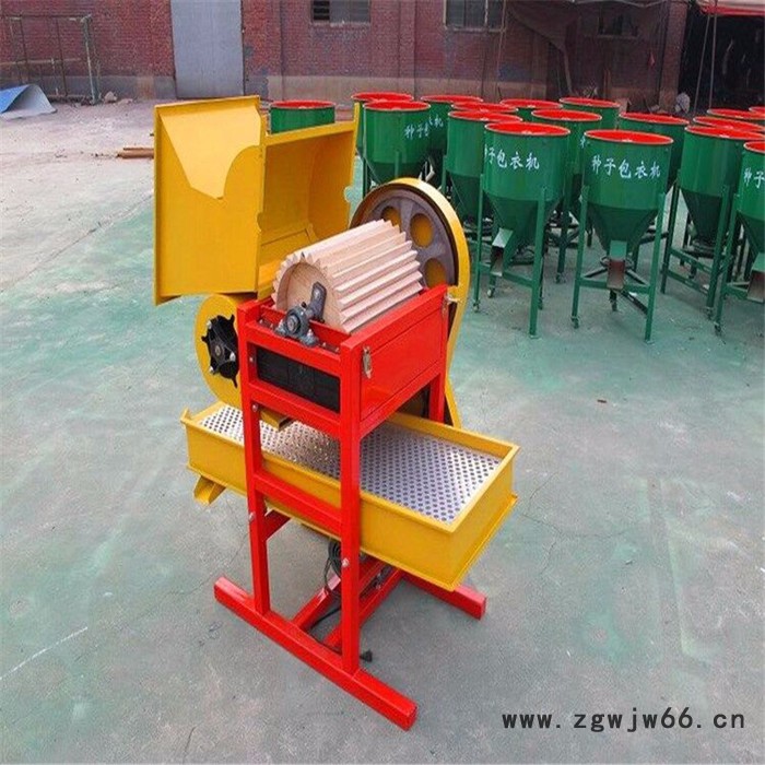 单滚筒花生剥壳机 小型花生种子剥壳机 花生剥皮机图7