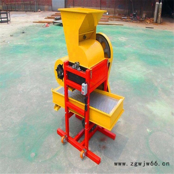 单滚筒花生剥壳机 小型花生种子剥壳机 花生剥皮机图4