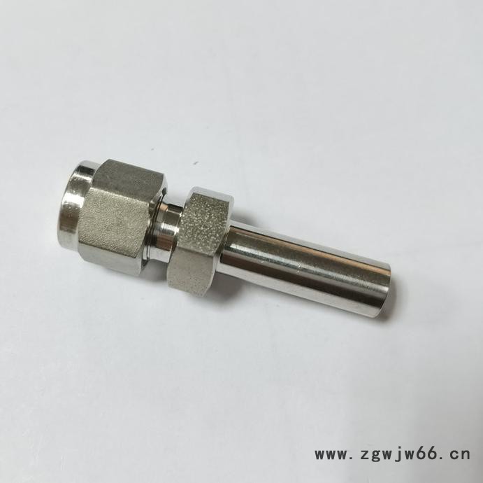 米盾316L不锈钢焊接管直通接头 卡套焊接直通接头 焊接接头图3