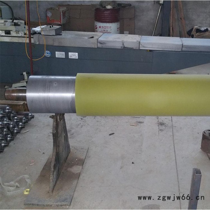 聚氨酯滚筒包胶  工程塑料托辊  聚氨酯胶辊  胶辊 聚氨酯胶辊规格 包胶胶辊图3