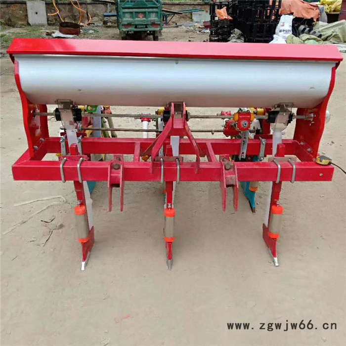 车载玉米播种机 手推可调节滚筒式玉米大豆播种机 滚轮播多功能种子播种机图3