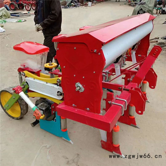 车载玉米播种机 手推可调节滚筒式玉米大豆播种机 滚轮播多功能种子播种机图6