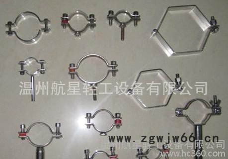 不锈钢管支架，管夹，管托，卫生级管支架图2