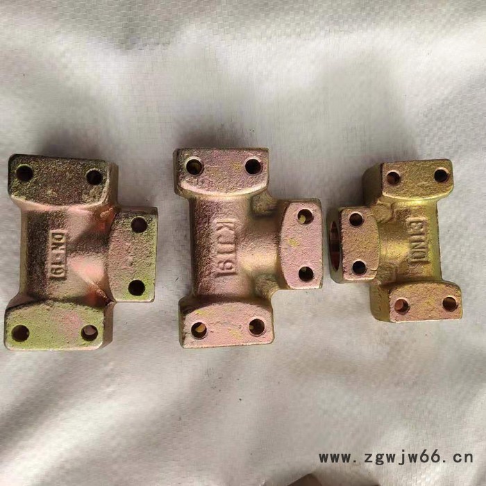 道辉大量供应  Y型三通接头 螺母接头 直通接头 矿用直通接头 不绣钢对焊三通接头图2