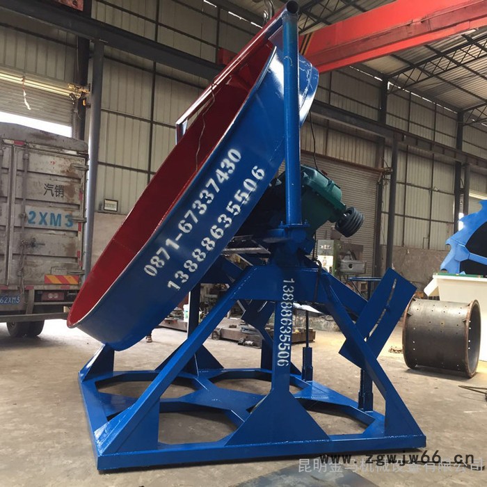 昆明圆盘制球机 盘式造粒机 滚筒式造粒机 有机肥料造粒机设备 盘式成球盘价格 金马机械图2