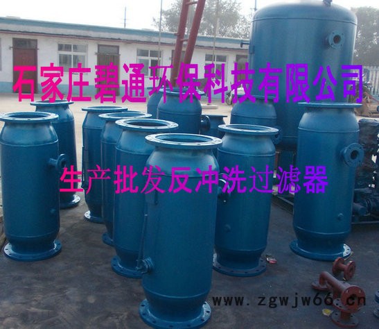 南京卧式直通式除污器  反冲洗除污器价格 产品报价-石家庄碧通环保科技有限公司图2