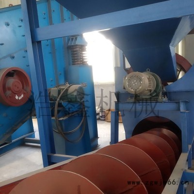 浩鑫生产螺旋式洗沙机 小型滚筒筛洗一体机 50型移动式洗沙机小型现货
