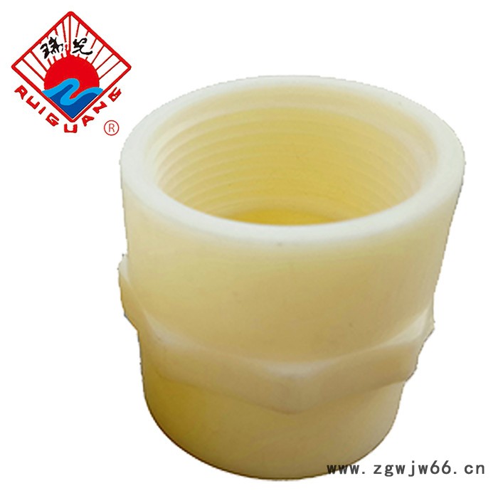 瑞光牌DN25  ABS内丝直通 ABS内丝直接ABS管件 抗氧化管件图2