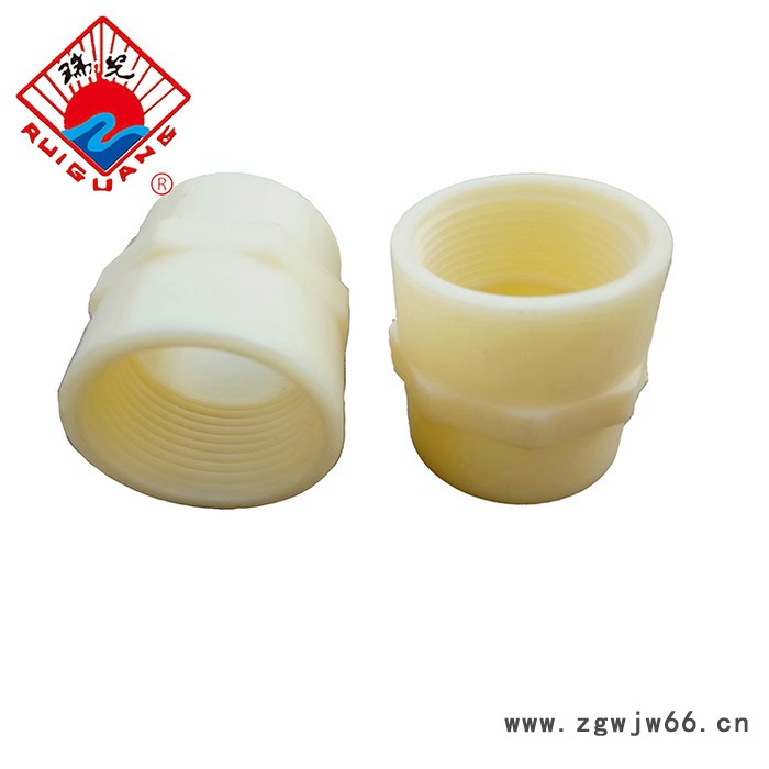 瑞光牌DN25  ABS内丝直通 ABS内丝直接ABS管件 抗氧化管件图3