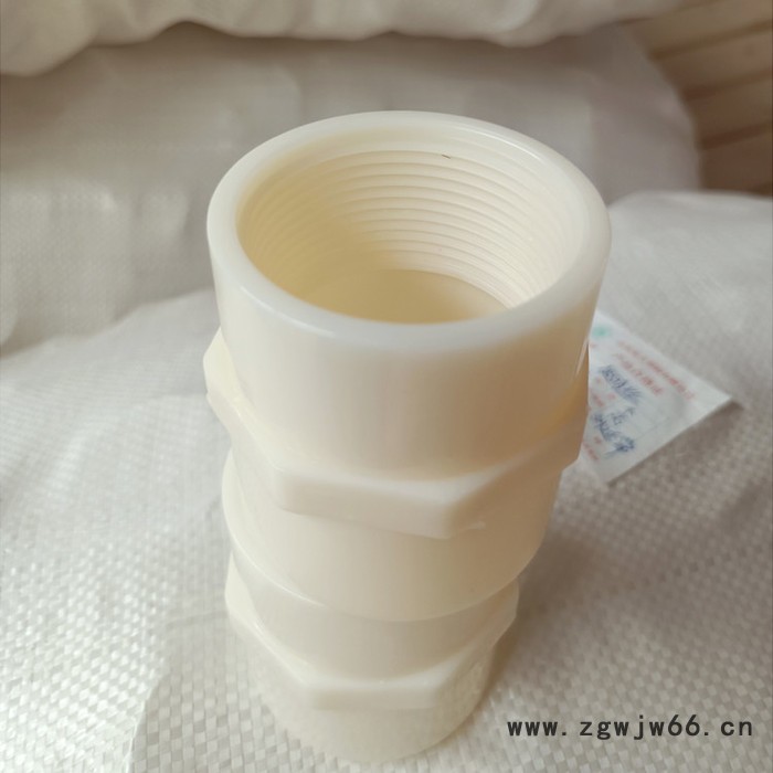 瑞光牌DN25  ABS内丝直通 ABS内丝直接ABS管件 抗氧化管件图4