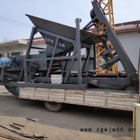 龙凯瑞 50振动筛沙机 移动式滚筒筛沙机 筛沙设备 大型建筑工地砂石震动筛沙机 小型振动筛 震动筛沙机 大型振动筛沙机图2