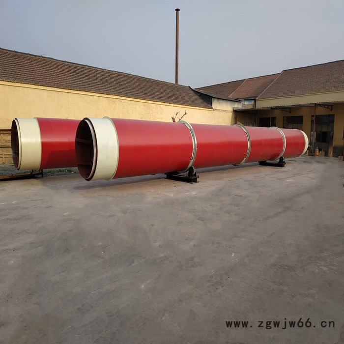祥云龙牌YLHG1.8*18 滚筒烘干机处理速度快 处理能力大 消耗燃料少 成本低 有防护措施 高湿物料烘干机图5