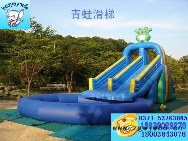 华豫充气泳池|手摇船水池|充气水滑水上滚筒水池|电动碰碰船水池|水滑梯组合水池|儿童水上游乐设备|充气池生产厂家图4