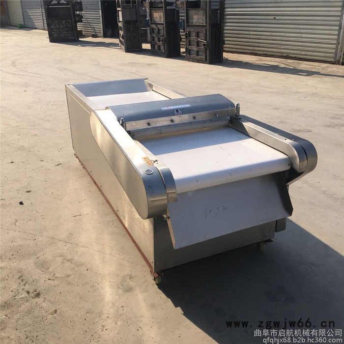 曲阜厂家生产660型全自动切菜机   自动萝卜滚筒式切片机  高效率不锈钢切菜机生产厂家图4