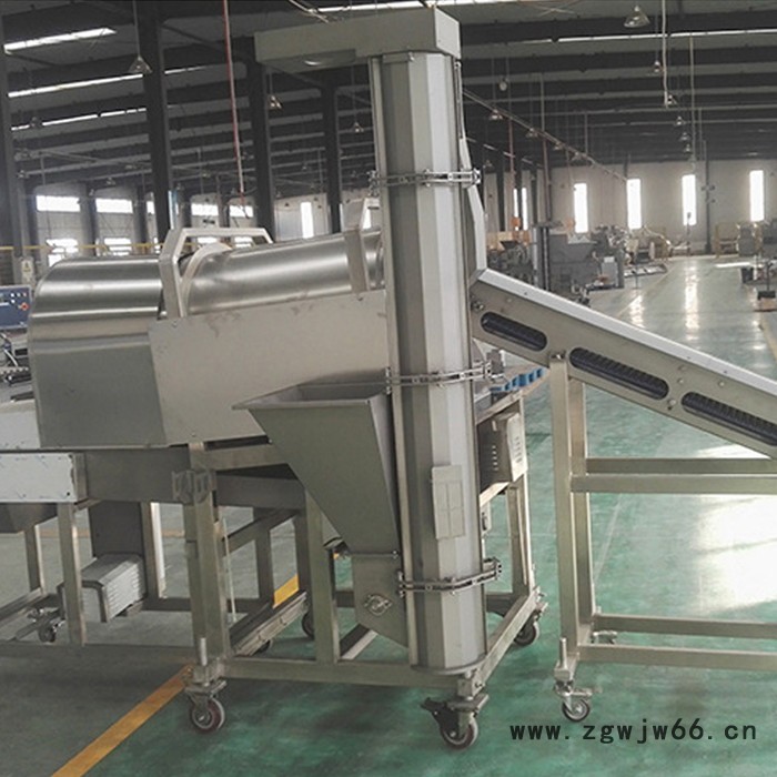 滚筒式上糠机 上粉机 细粉上糠机 鱼片上糠机 不锈钢上糠机  鸡腿上粉机  琵琶腿上粉机图6