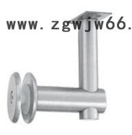 304不锈钢上墙支架 楼梯304不锈钢托管夹玻璃支架