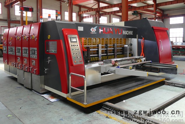 华誉 全自动水墨纸箱印刷机 小滚筒印刷机 高速纸箱生产线 中国纸箱包装机械产生基地 厂家供应支持定制图6