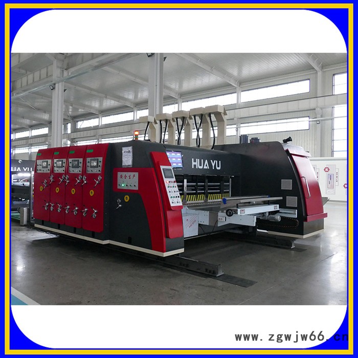 华誉 全自动水墨纸箱印刷机 小滚筒印刷机 高速纸箱生产线 中国纸箱包装机械产生基地 厂家供应支持定制图8