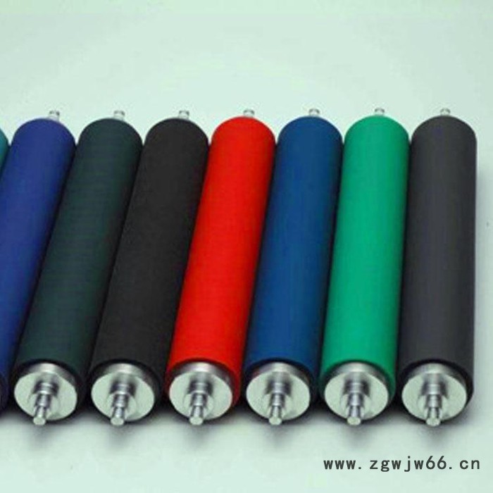 青岛耐酸碱胶辊 聚氨酯胶辊 胶辊 丁青胶辊 聚氨酯滚筒包胶 厂家定做聚氨酯胶辊图3