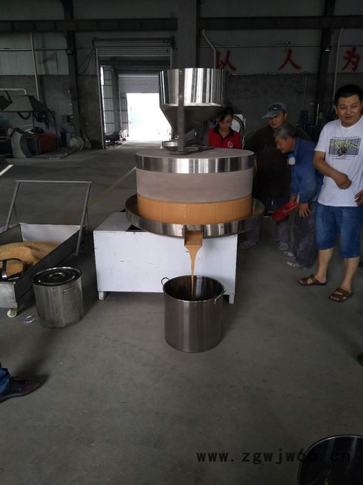 现林电动香油石磨 芝麻酱石磨 芝麻花生两用水洗机 香油磨电动石磨 电动石磨 滚筒燃气炒货机