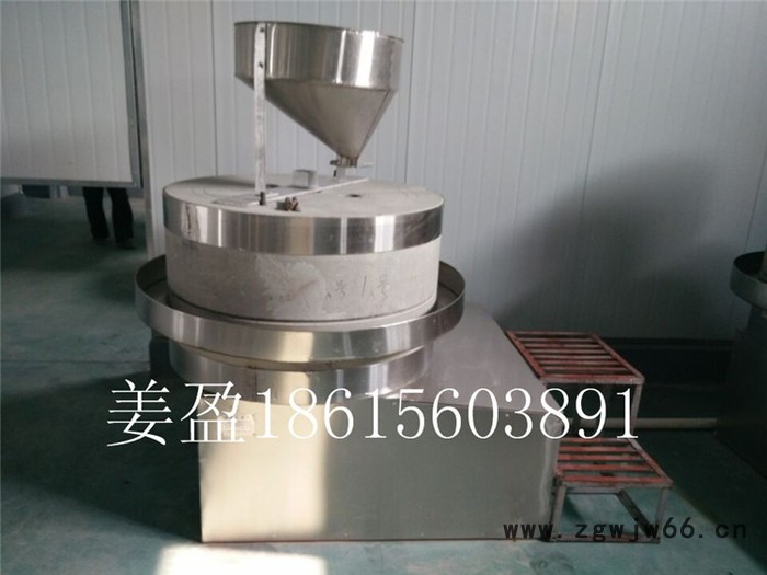 现林电动香油石磨 芝麻酱石磨 芝麻花生两用水洗机 香油磨电动石磨 电动石磨 滚筒燃气炒货机图3