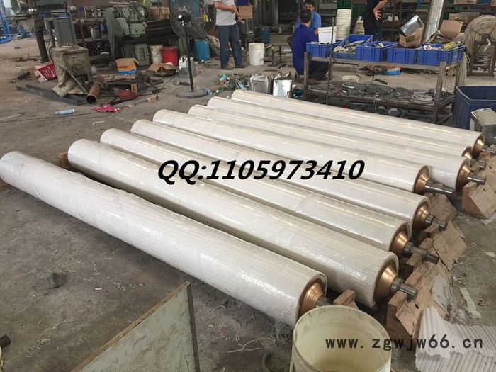 定做大型包胶滚筒/橡胶滚筒/PVC摩擦滚筒/滚筒包胶/粘尘滚筒图2